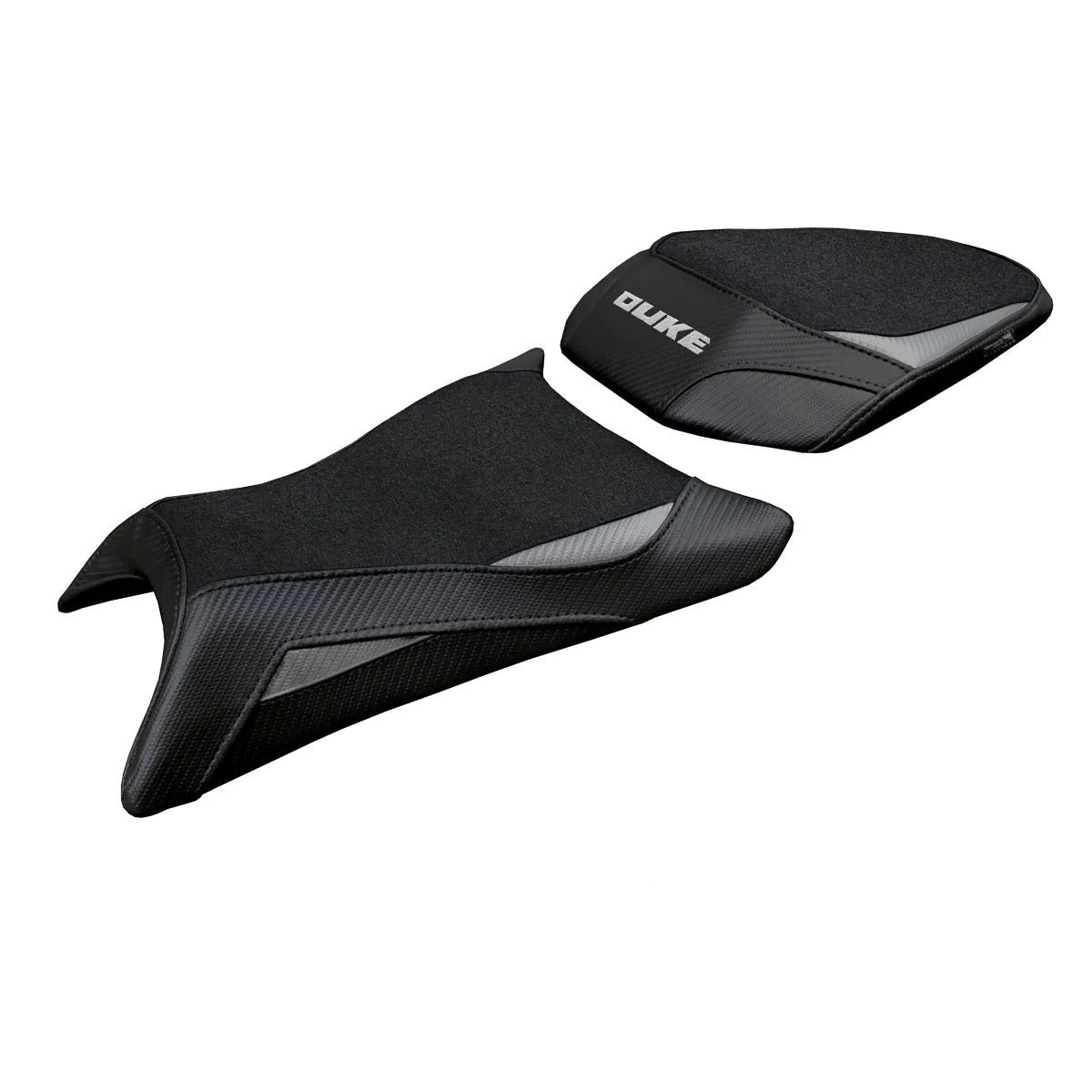 KTM 125 Duke 2024-2026 Seat Cover TPZ Italia Ultragrip Grey Black