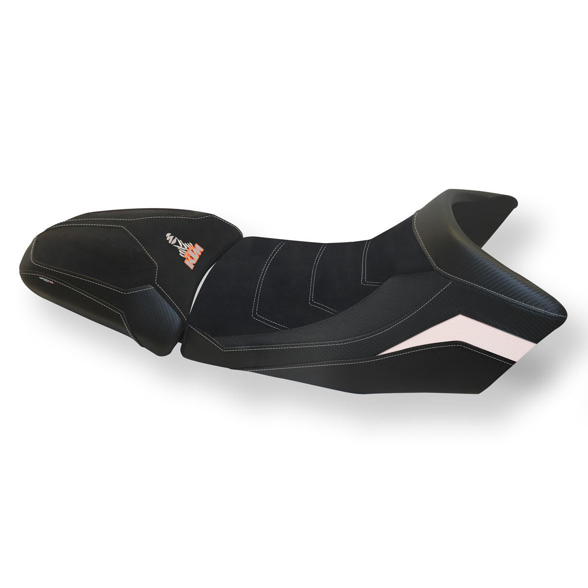 KTM 1290 Super Adventure S T 2015-2020 Seat Cover Tappezzeria Italia TPZ Comfort in White SE