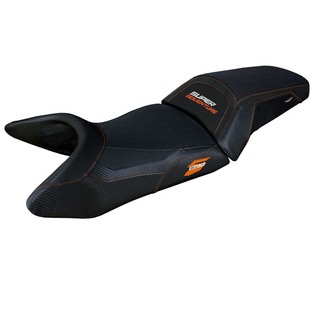 Funda de asiento KTM 1390 Super Adventure S 2025 Tappezzeria Italia TPZ Negro
