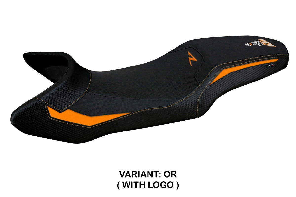 KTM 1390 Super Adventure R 2025 Seat Cover Tappezzeria Italia TPZ Orange Black