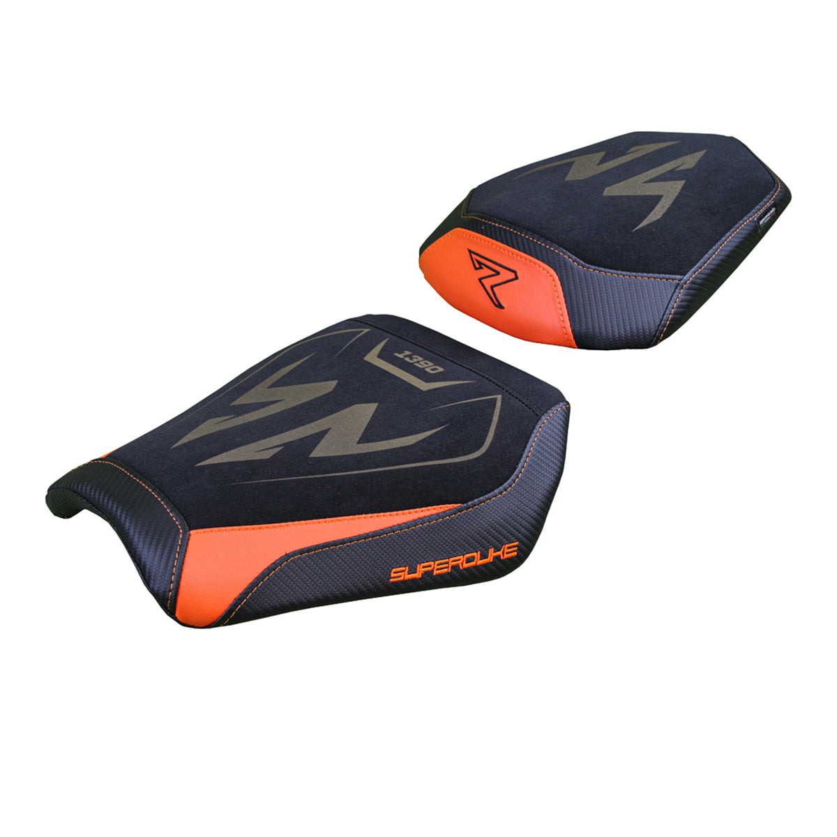 KTM 1390 Super Duke R 2024-2025 Seat Cover Tappezzeria Italia TPZ Special Ed. Comfort in Orange and Black