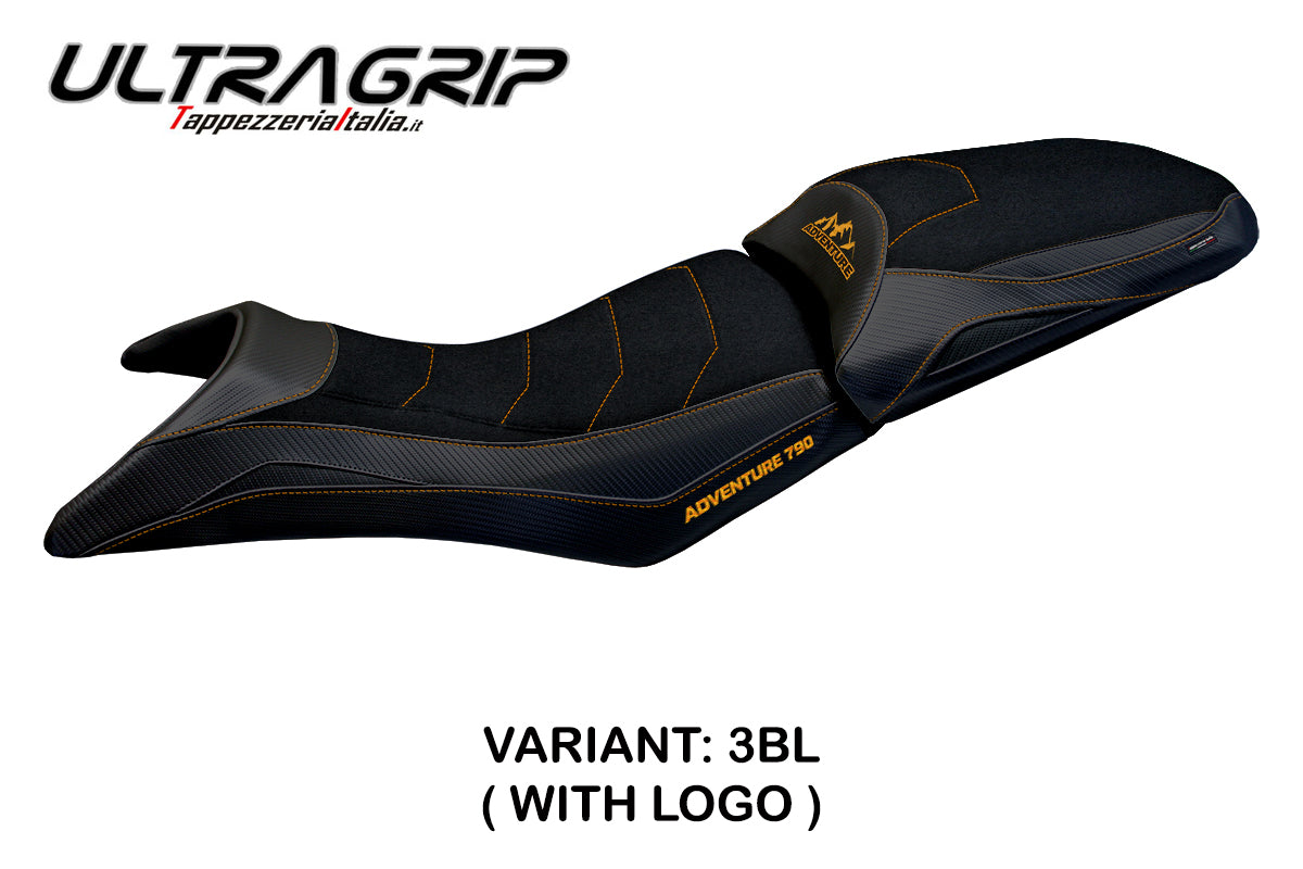 KTM 790 Adventure S 2019-2020 Seat Cover Tappezzeria Italia TPZ Ultragrip in Black
