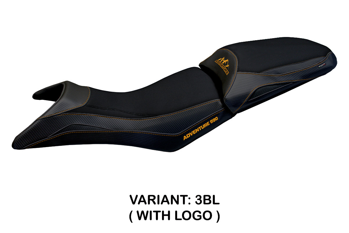 KTM 890 Adventure 2021-2025 Seat Cover Tappezzeria Italia TPZ in Black