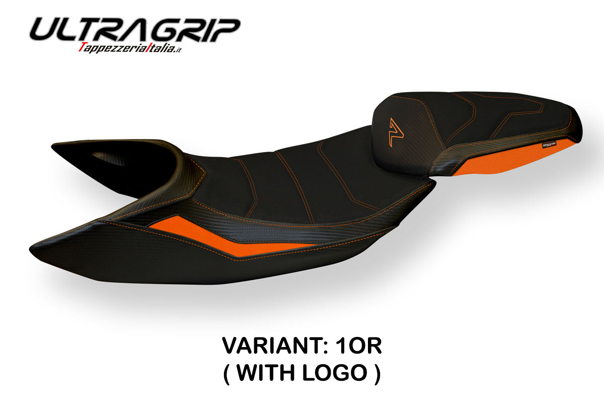 KTM 1290 Super Duke R 2014-2019 Seat Cover Tappezzeria Italia TPZ Ultragrip in Orange