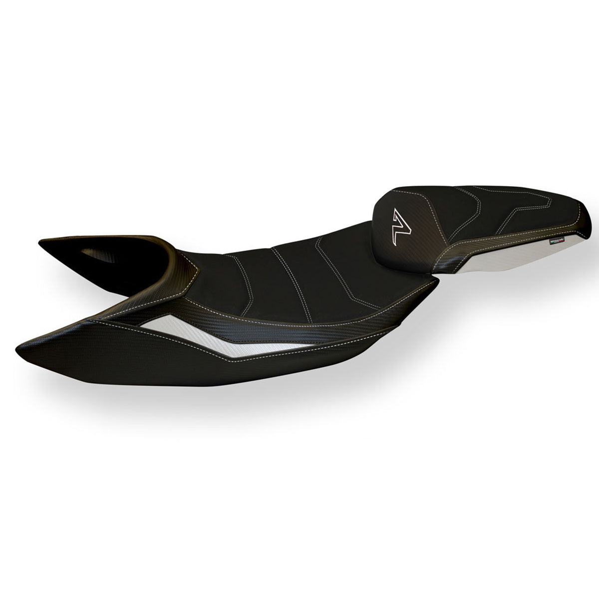 KTM 1290 Super Duke R 2014-2019 Seat Cover Tappezzeria Italia TPZ Ultragrip in White