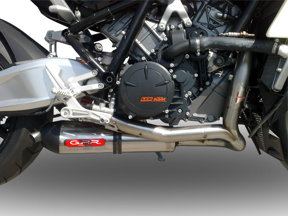 KTM RC8R 2008-2014 Exhaust GPR Full System Grand Prix Evo Titanium