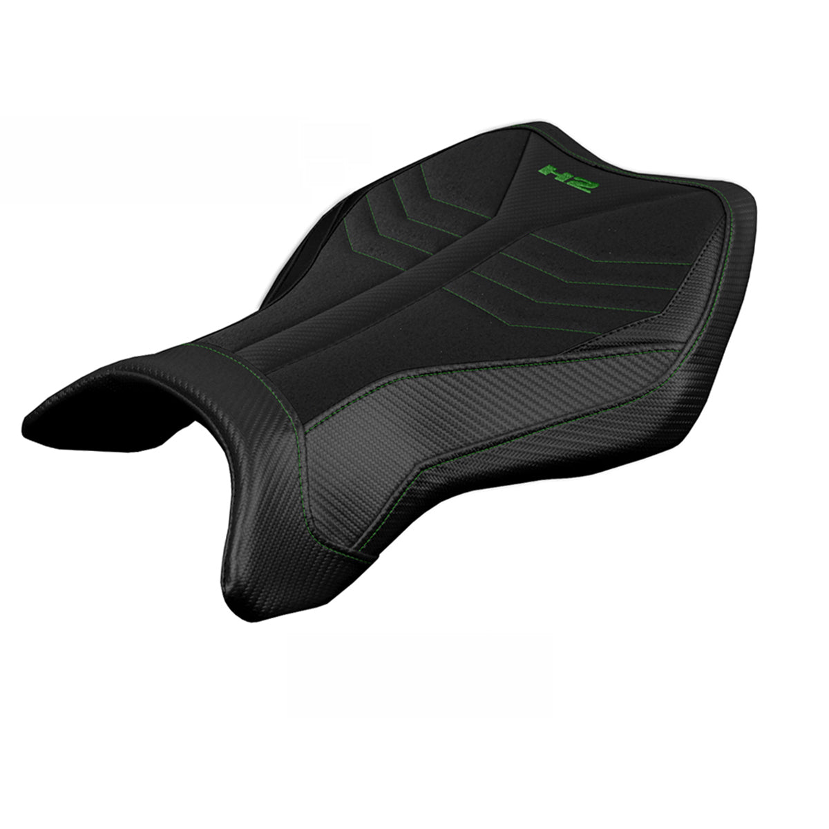 Kawasaki Ninja H2 H2R 2015-2025 Seat Cover Tappezzeria Italia TPZ Ultragrip in Black