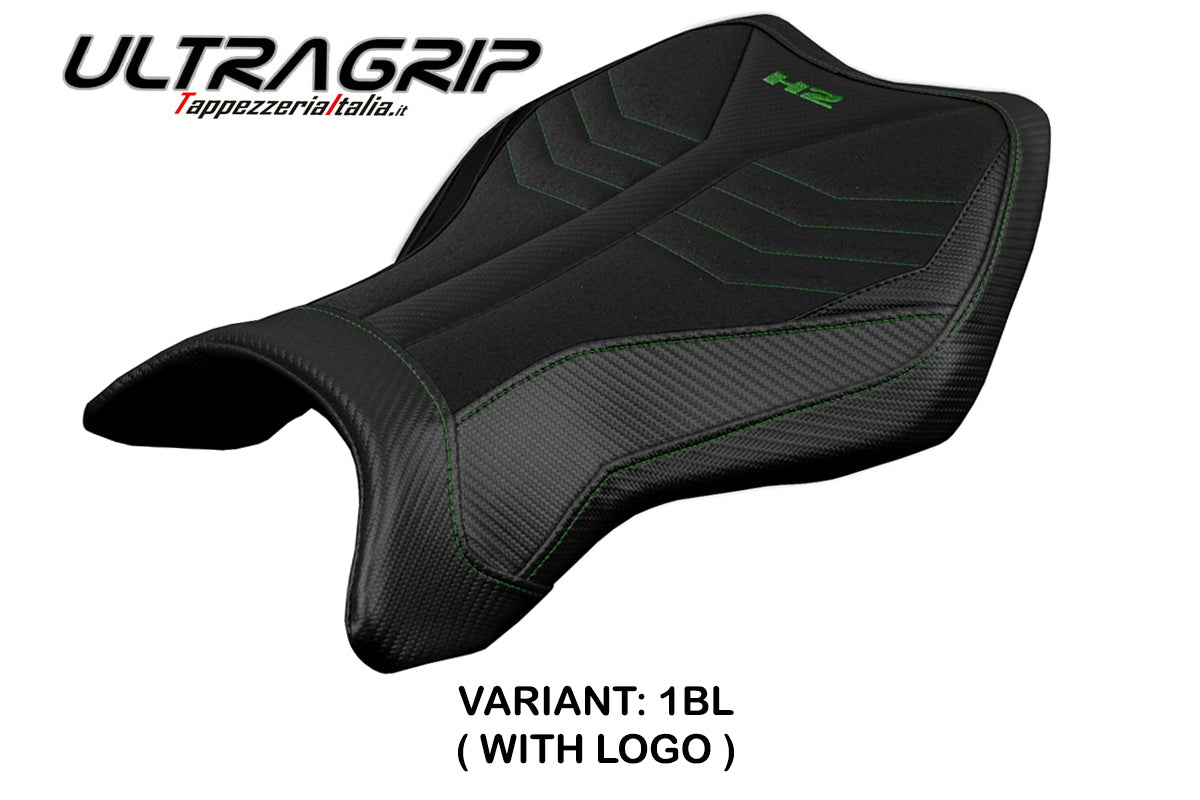 Kawasaki Ninja H2 H2R 2015-2025 Seat Cover Tappezzeria Italia TPZ Ultragrip in Black