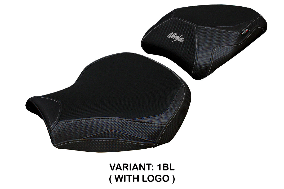 Kawasaki Ninja H2 1000SX 2018-2025 Seat Cover Tappezzeria Italia TPZ in Black