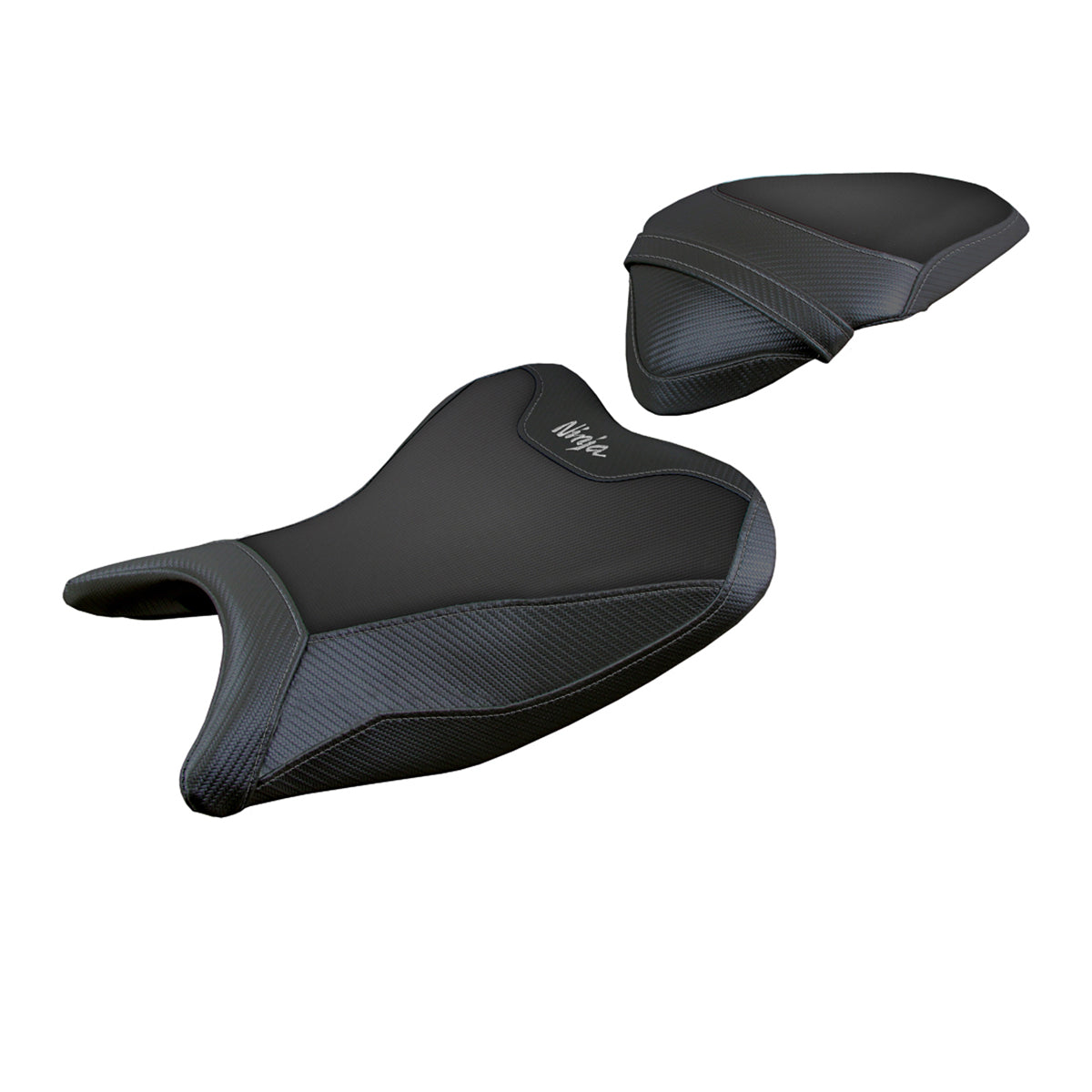 Funda de asiento Kawasaki Ninja 250 2018-2019 Tappezzeria Italia TPZ en negro