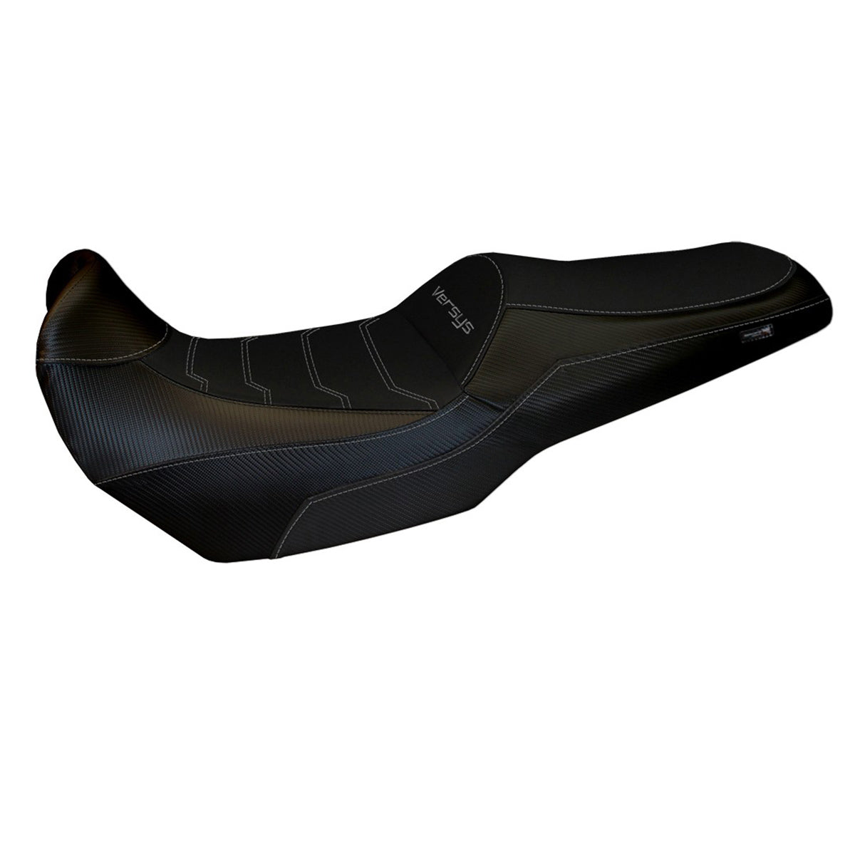 Funda de asiento Kawasaki Versys 1100 2025 Tappezzeria Italia TPZ Comfort Negro
