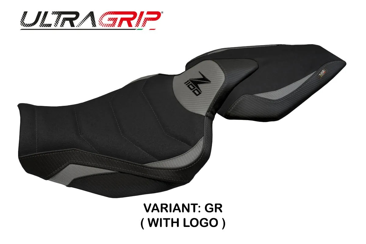 Kawasaki Z1100 2026 Seat Cover TPZ Italia Ultragrip Grey Black