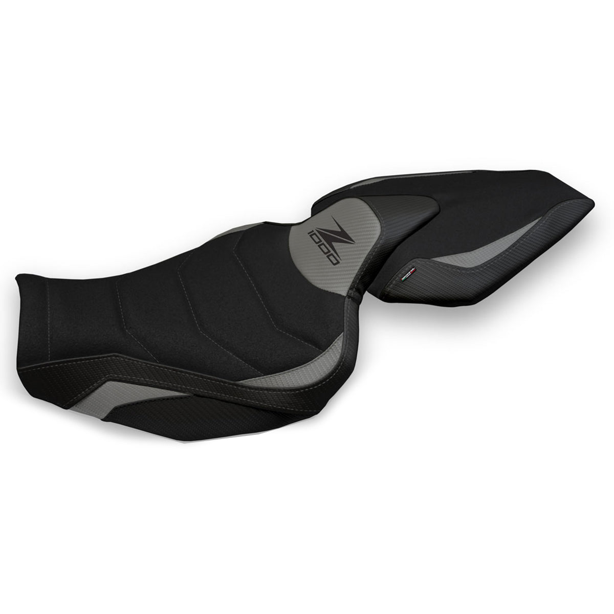 Kawasaki Z1000 2014-2021 Seat Cover Tappezzeria Italia TPZ Ultragrip in Grey and Black