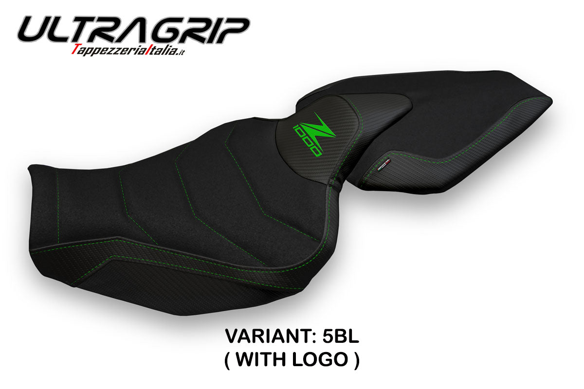 Kawasaki Z1000 2014-2021 Seat Cover Tappezzeria Italia TPZ Ultragrip in Black