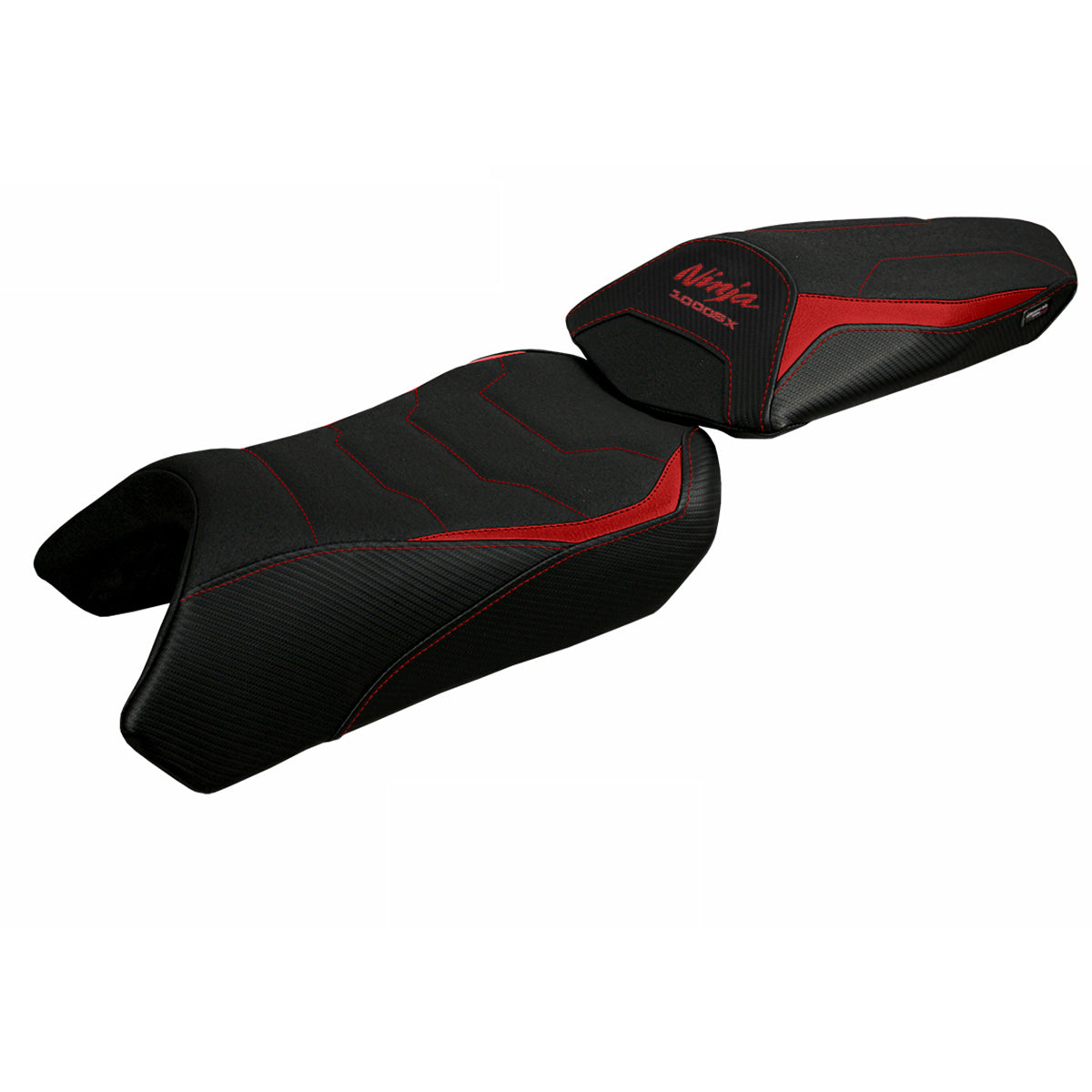 Kawasaki Ninja 1000 / 1000 SX 2020-2024 Seat Cover Tappezzeria Italia TPZ Ultragrip in Red