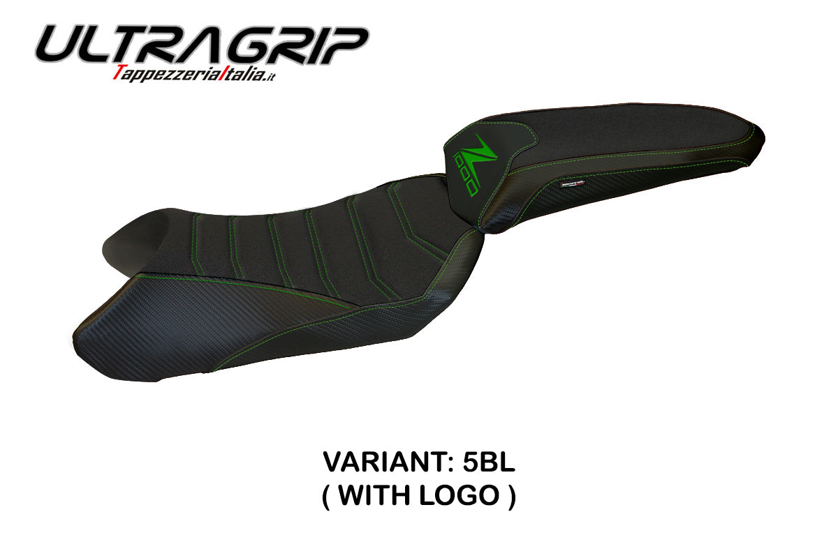 Kawasaki Ninja 1000 Z1000 SX 2011-2016 Seat Cover Tappezzeria Italia TPZ Ultragrip in Black