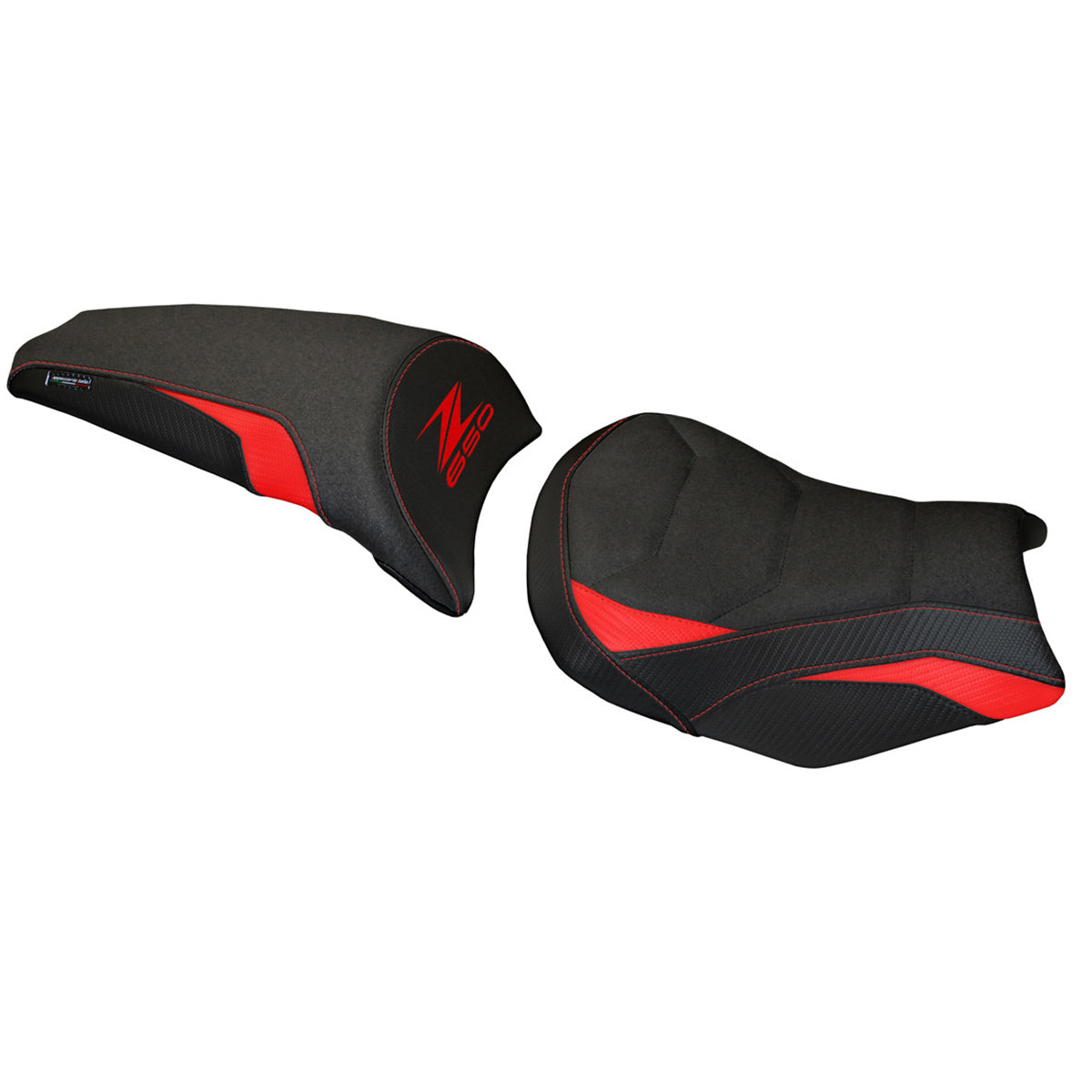 Kawasaki Z650 2017-2026 Seat Cover TPZ Italia Ultragrip Red