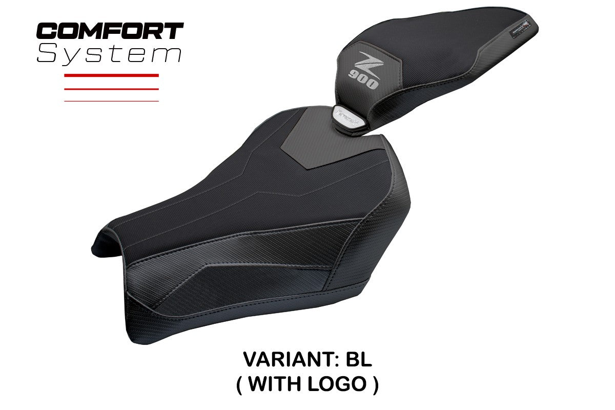 Kawasaki Z900 2025 Seat Cover Tappezzeria Italia TPZ Comfort Black