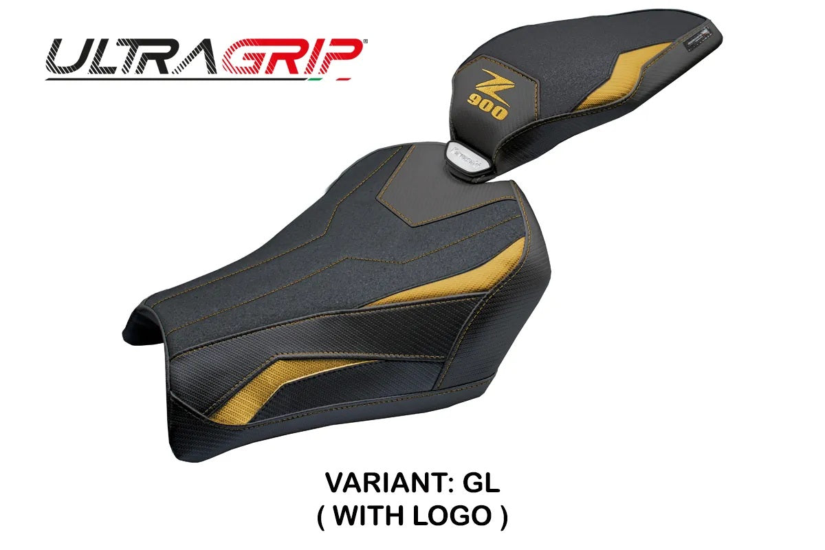 Kawasaki Z900 2025-2026 Seat Cover TPZ Italia Ultragrip Gold Black