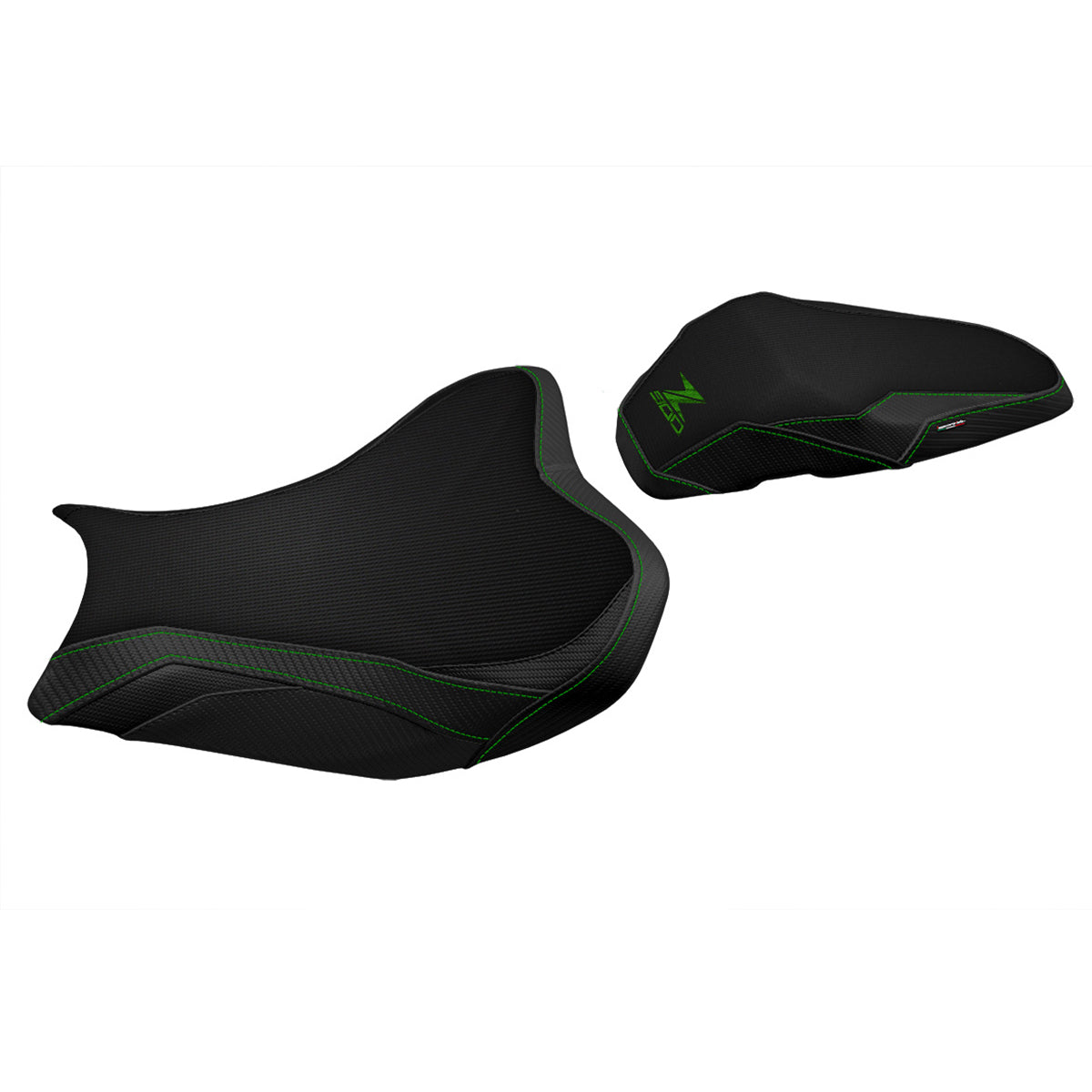 Funda de asiento Kawasaki Z900 2017-2024 Tappezzeria Italia TPZ en negro