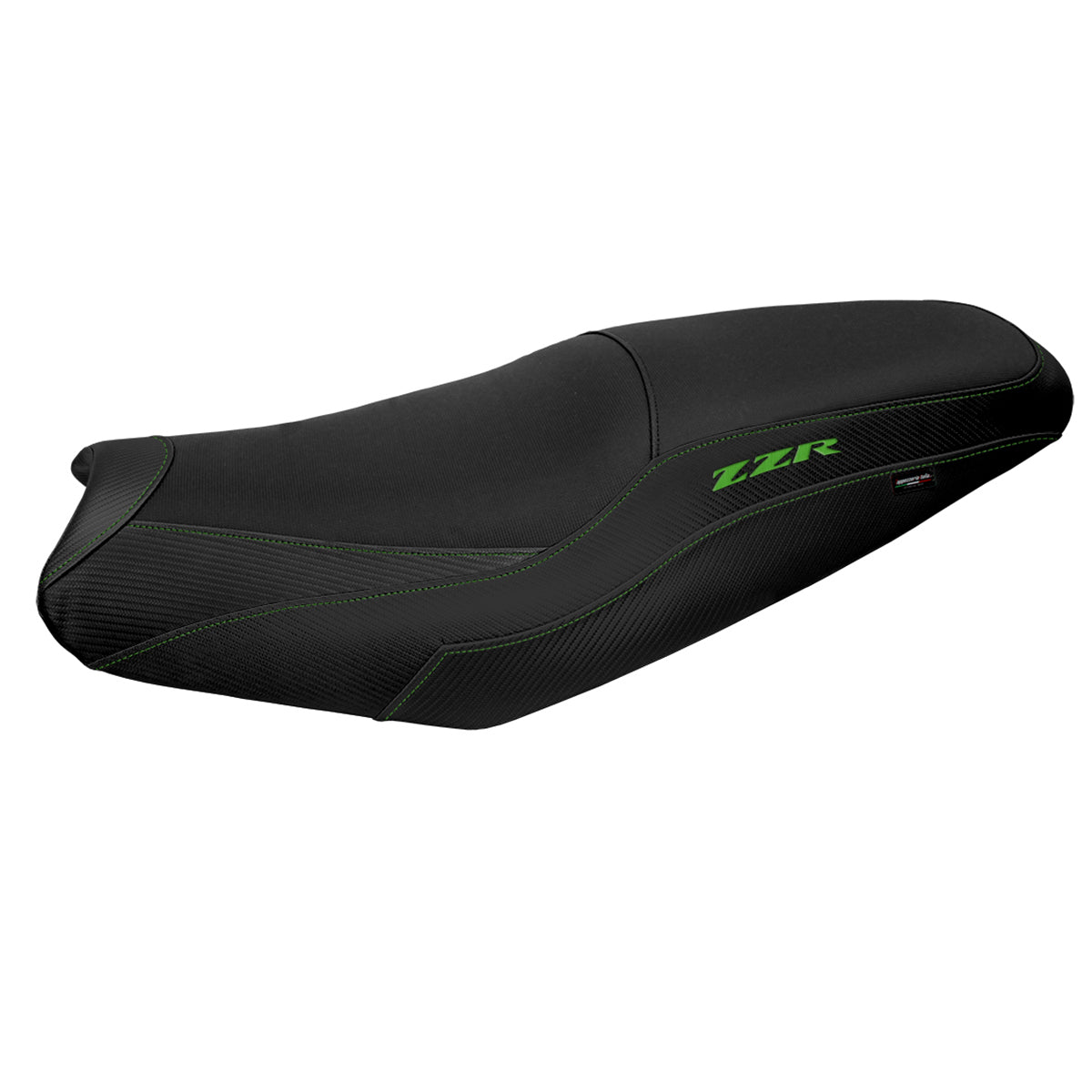 Kawasaki ZX14R ZZR 1400 2006-2023 Seat Cover Tappezzeria Italia TPZ Green Black