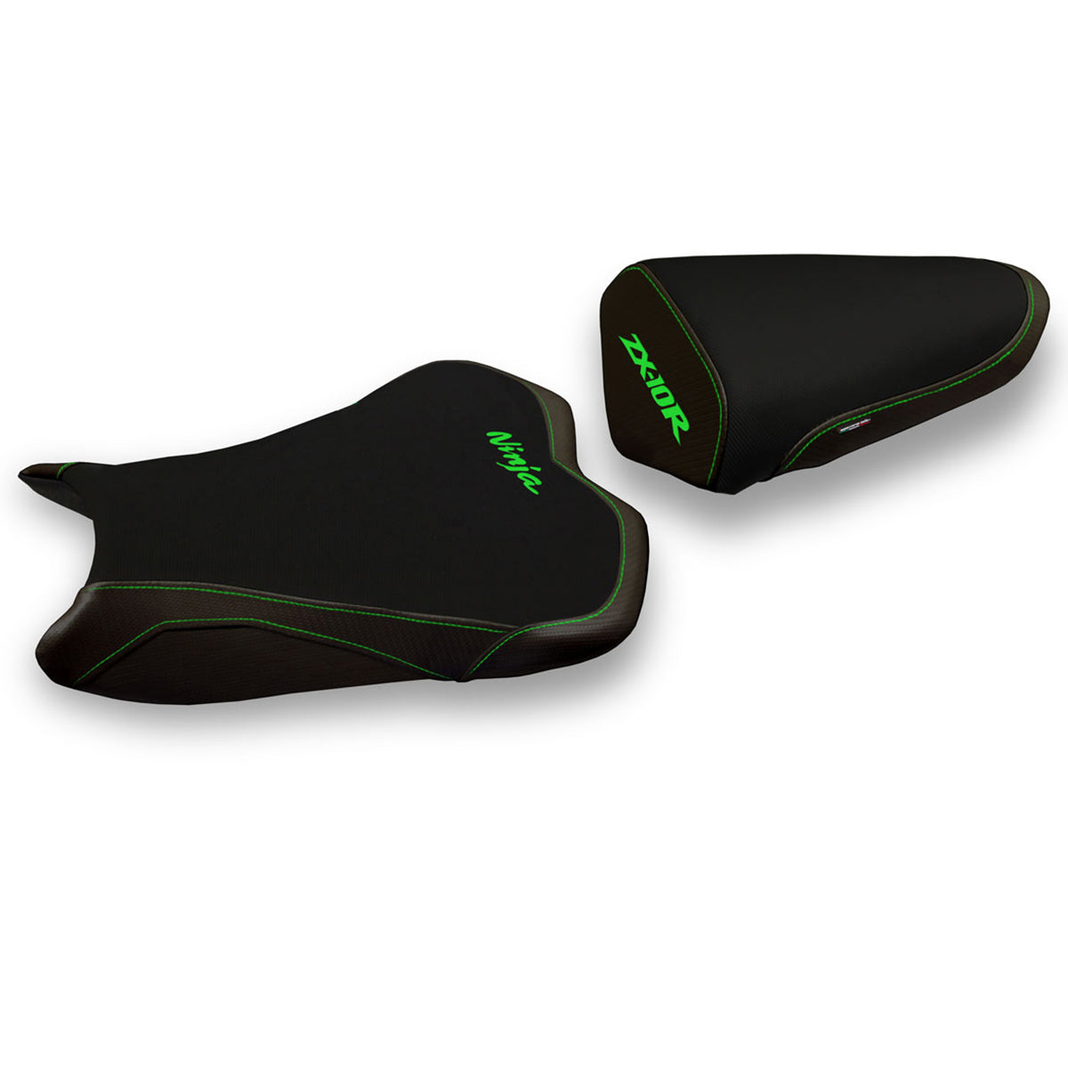 Funda de asiento Kawasaki Ninja ZX10R 2008-2010 Tappezzeria Italia TPZ Comfort en negro