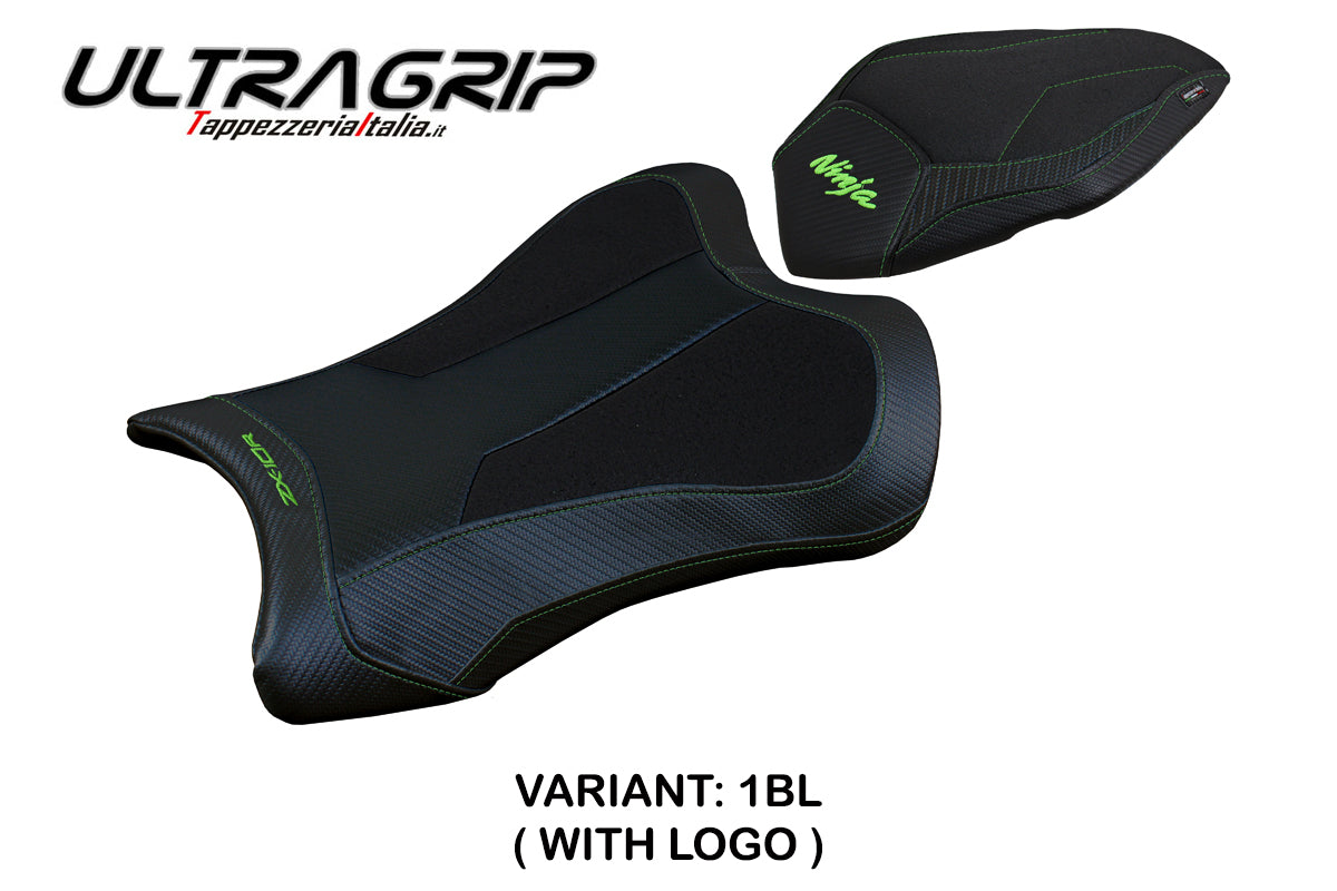 Kawasaki Ninja ZX10R 2021-2025 Seat Cover Tappezzeria Italia TPZ Ultragrip in Black