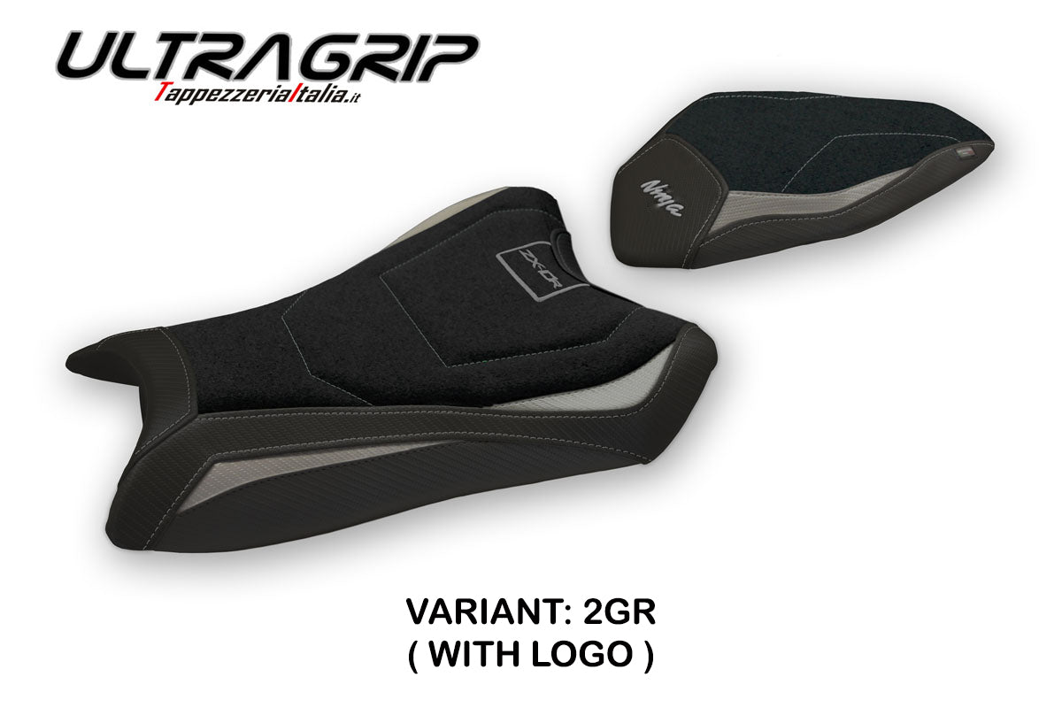 Kawasaki Ninja ZX10R 2016-2020 Seat Cover Tappezzeria Italia TPZ Ultragrip in Grey