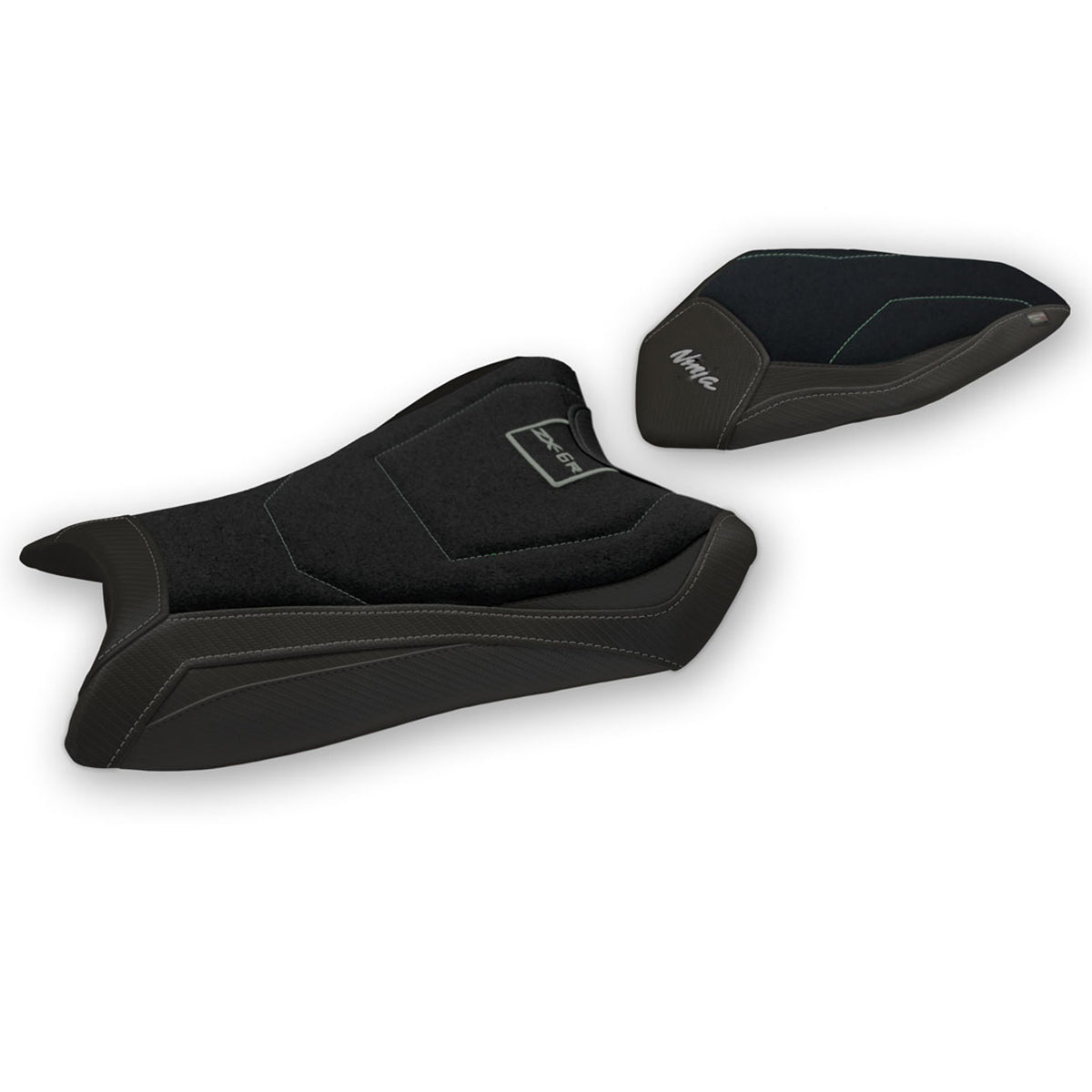 Kawasaki Ninja ZX6R 2019-2025 Seat Cover Tappezzeria Italia TPZ Ultragrip in Black