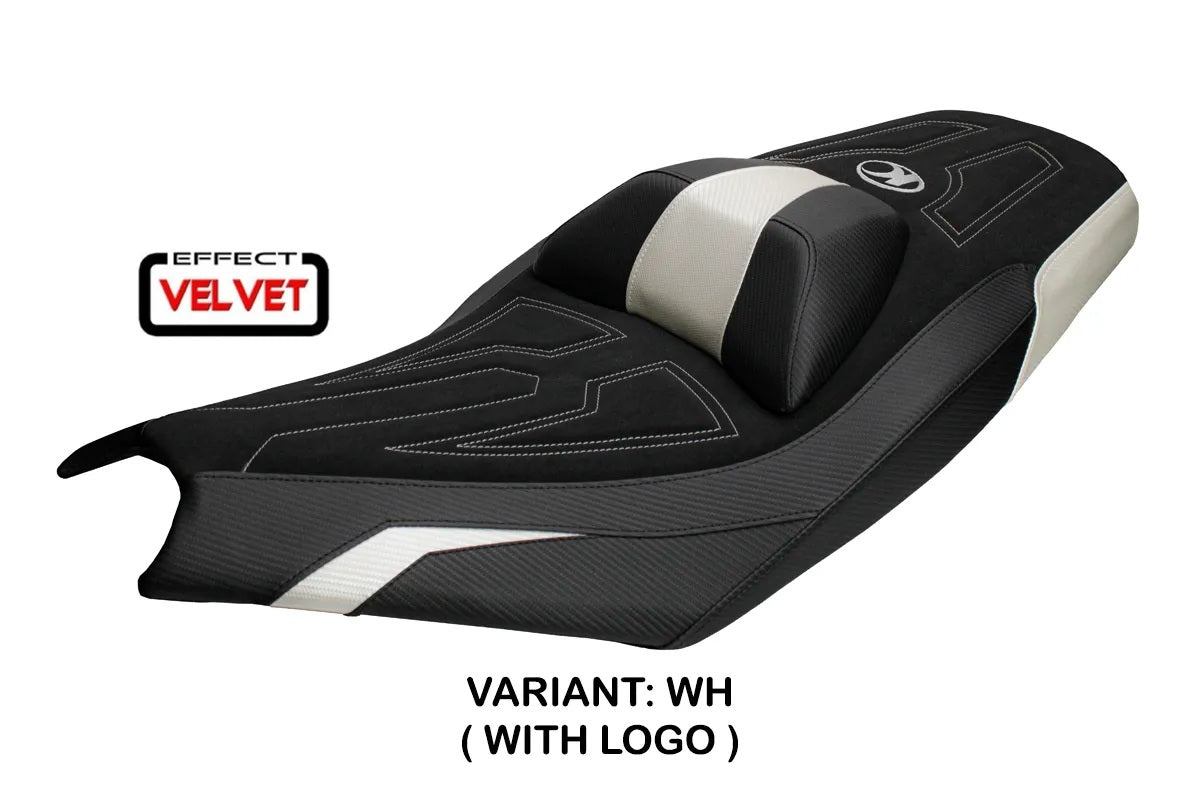Kymco AK575 Premium 2025-2026 Seat Cover TPZ Italia White Black