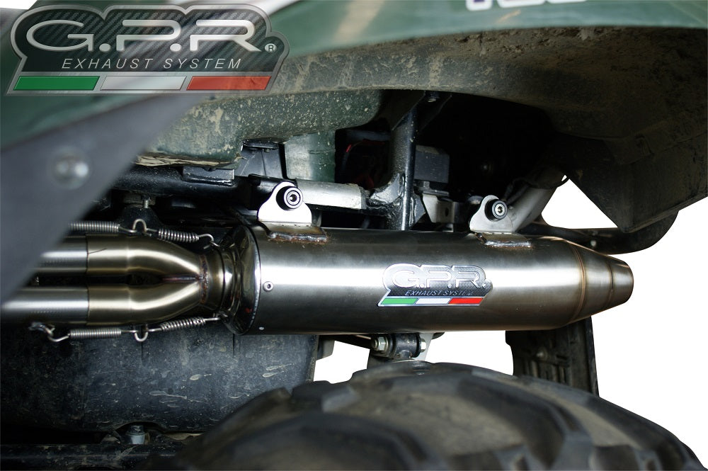 Kawasaki Brute Force 650 750 2005-2011 Exhaust GPR Full System Deeptone Atv - photo 7