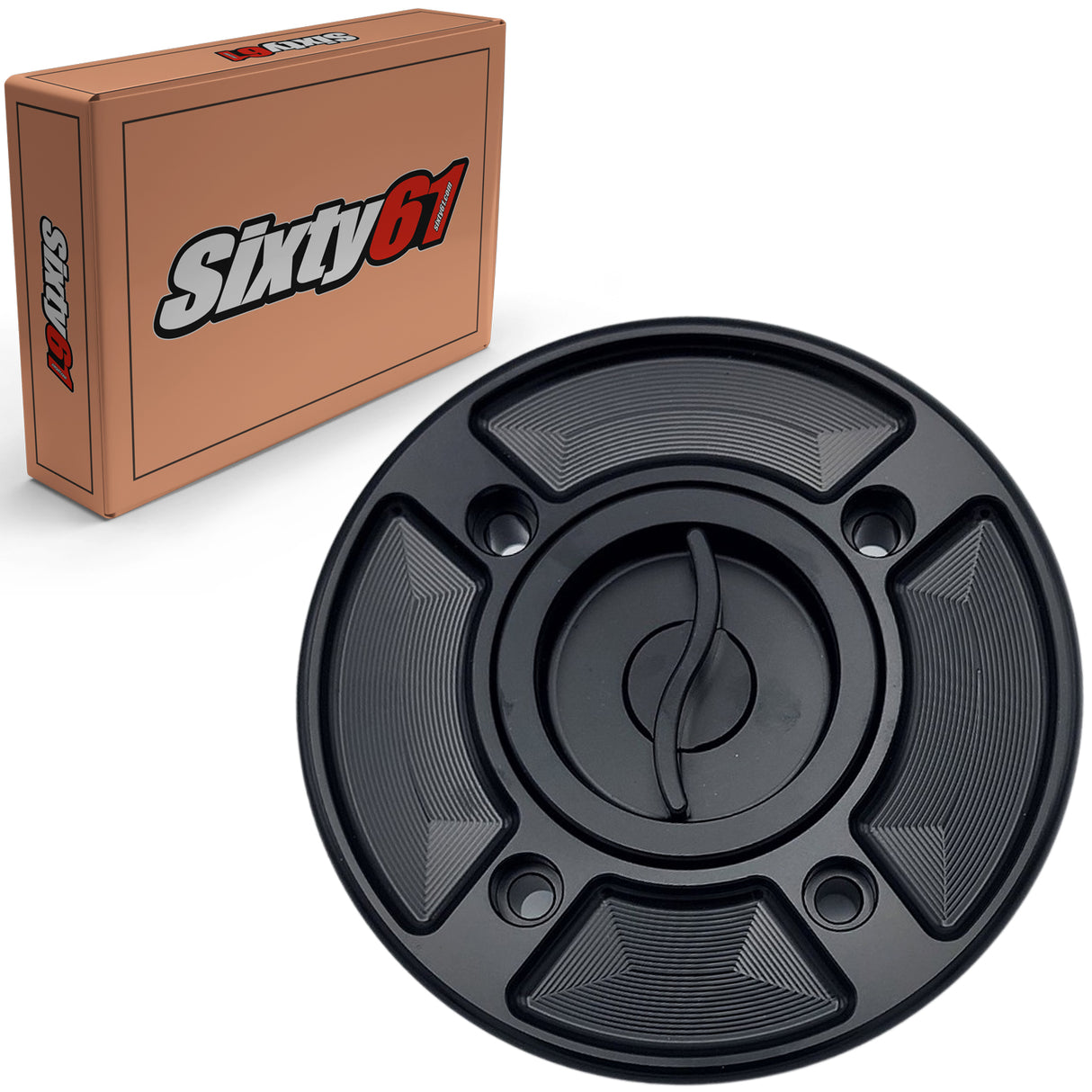 Kawasaki Ninja 500 2024-2026 Gas Cap Black Racing Fuel Tank Keyless