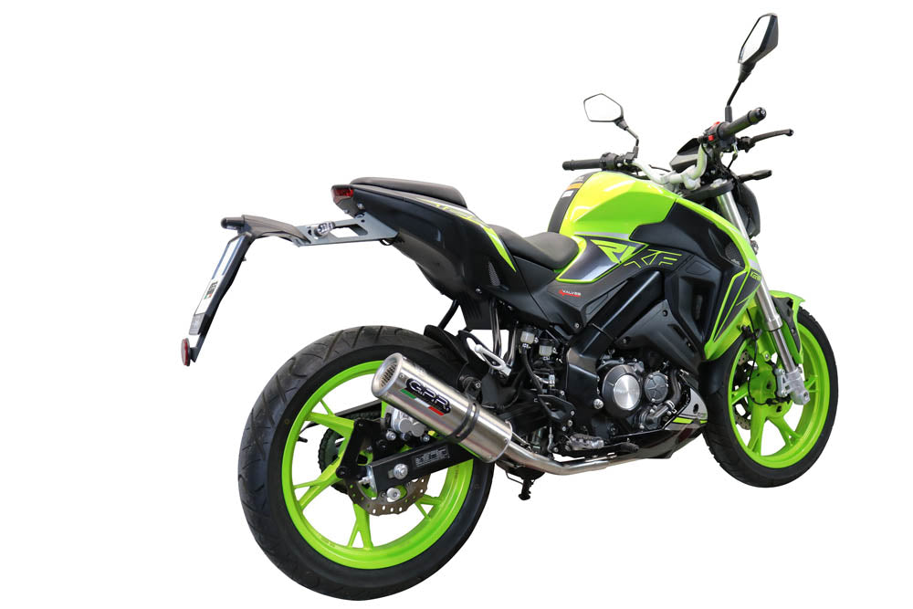 Keeway Rkf125 2018-2020 Exhaust GPR Full System M3 Inox