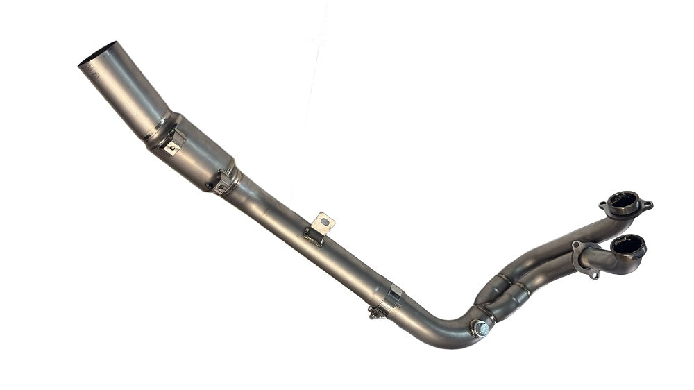Kove 800X 2024-2026 Exhaust GPR Decat Pipe Racing 304 Stainless Steel
