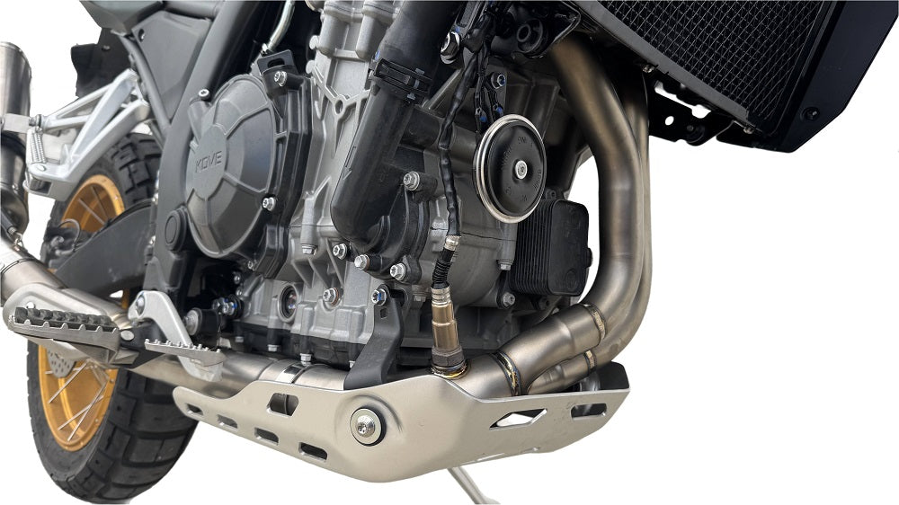 Kove 800X 2024-2026 Exhaust GPR Decat Pipe Racing 304 Stainless Steel