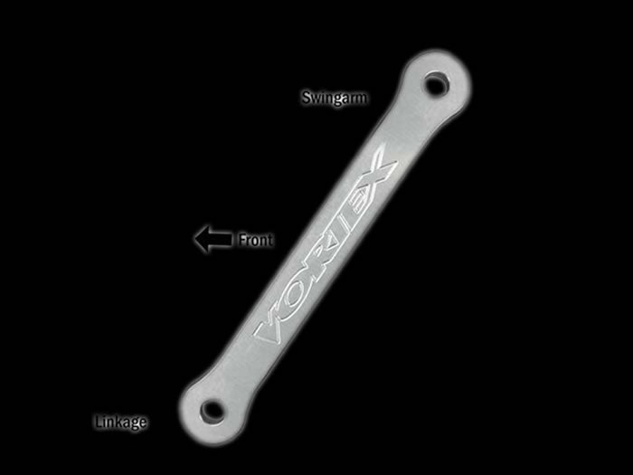 Ajustes del enlace de descenso Vortex de 2 pulgadas para Kawasaki EX250 2008-2012