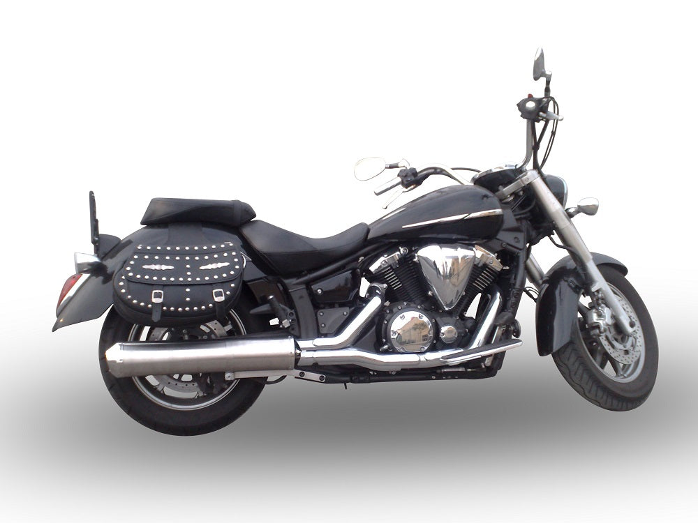 Yamaha Xvs 1300 Midnight Star 2006-2014 Exhaust GPR Slip-on Inox Oval Bomb
