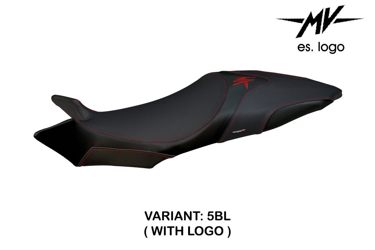 MV Agusta Brutale 920 1090 1090R 2009-2015 Seat Cover Tappezzeria Italia TPZ in Black