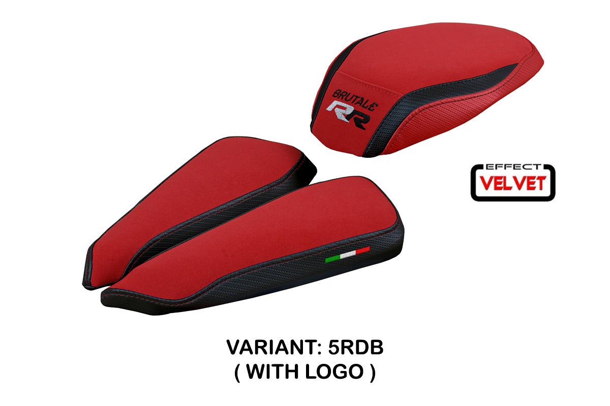 MV Agusta Brutale 1000RR 2020-2025 Seat Cover Tappezzeria Italia TPZ in Black Red