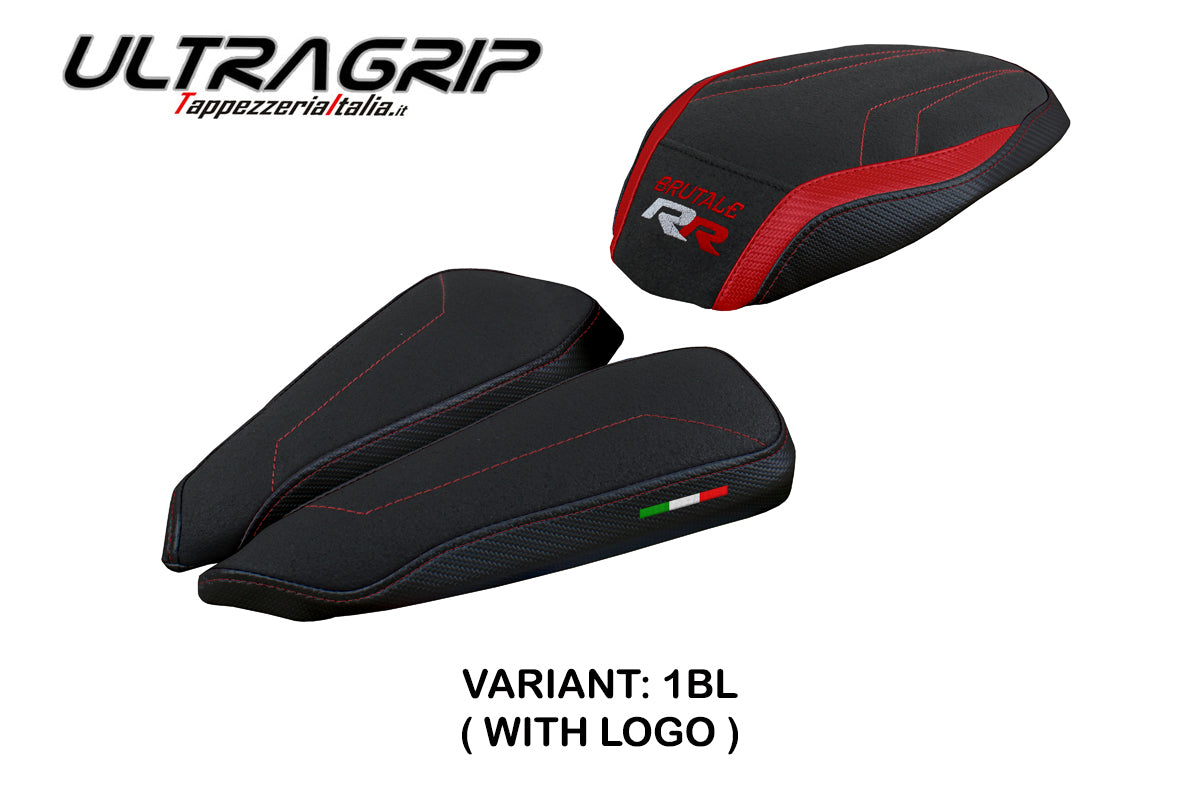 MV Agusta Brutale 1000RR 2020-2025 Seat Cover Tappezzeria Italia TPZ Ultragrip in Black