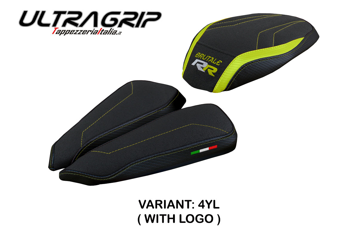 MV Agusta Brutale 1000RR 2020-2025 Seat Cover Tappezzeria Italia TPZ Ultragrip in Yellow