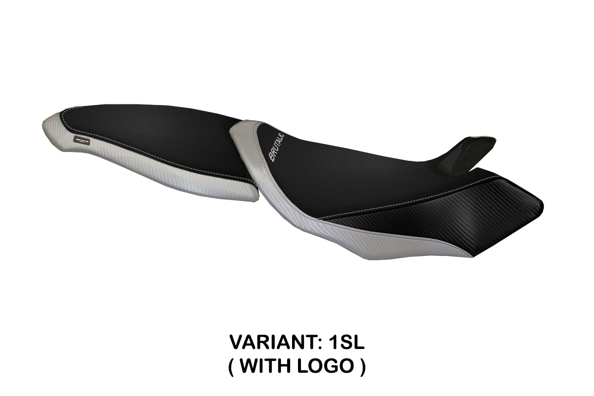 MV Agusta Brutale 750 910 989 2004-2011 Seat Cover Tappezzeria Italia TPZ in Silver