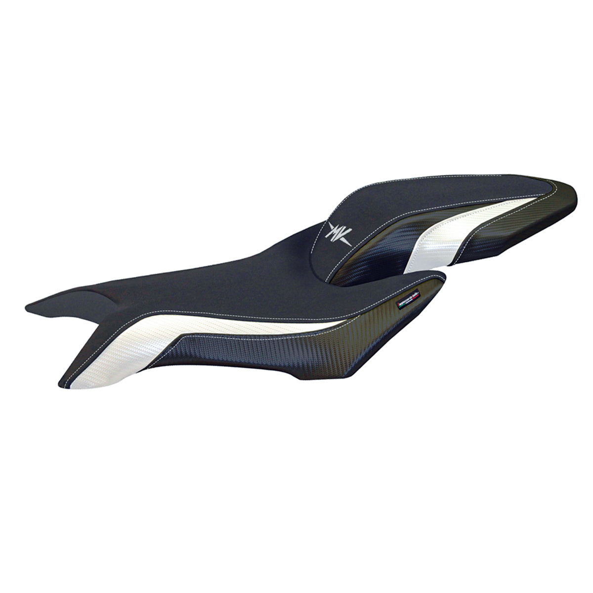 MV Agusta Brutale 800 2016-2025 Seat Cover Tappezzeria Italia TPZ in White