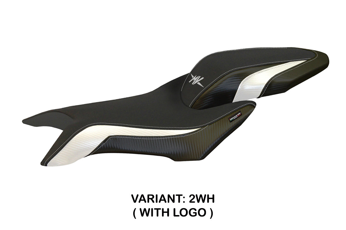 MV Agusta Brutale 800 2016-2025 Seat Cover Tappezzeria Italia TPZ in White