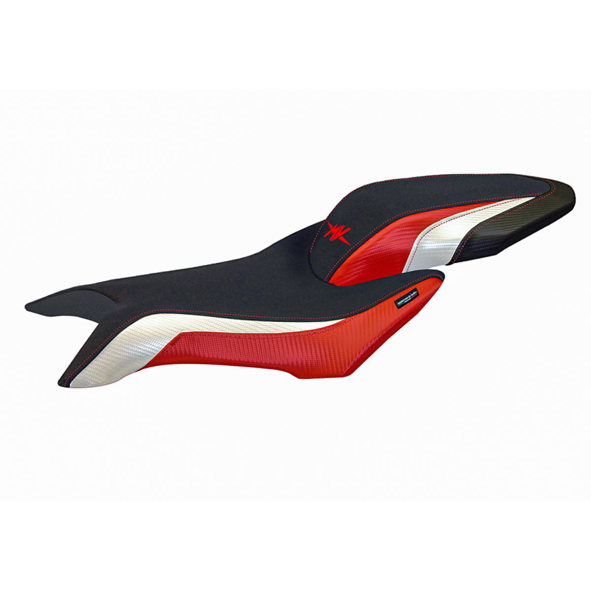 MV Agusta Brutale 800 2016-2025 Seat Cover Tappezzeria Italia TPZ in Red and White