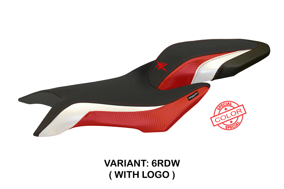 MV Agusta Brutale 800 2016-2025 Seat Cover Tappezzeria Italia TPZ in Red and White