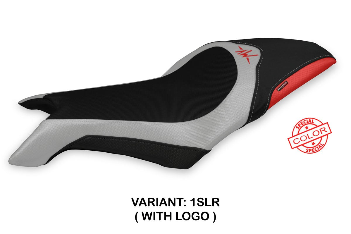 MV Agusta Dragster 800 2019-2026 Seat Cover TPZ Italia Silver Red