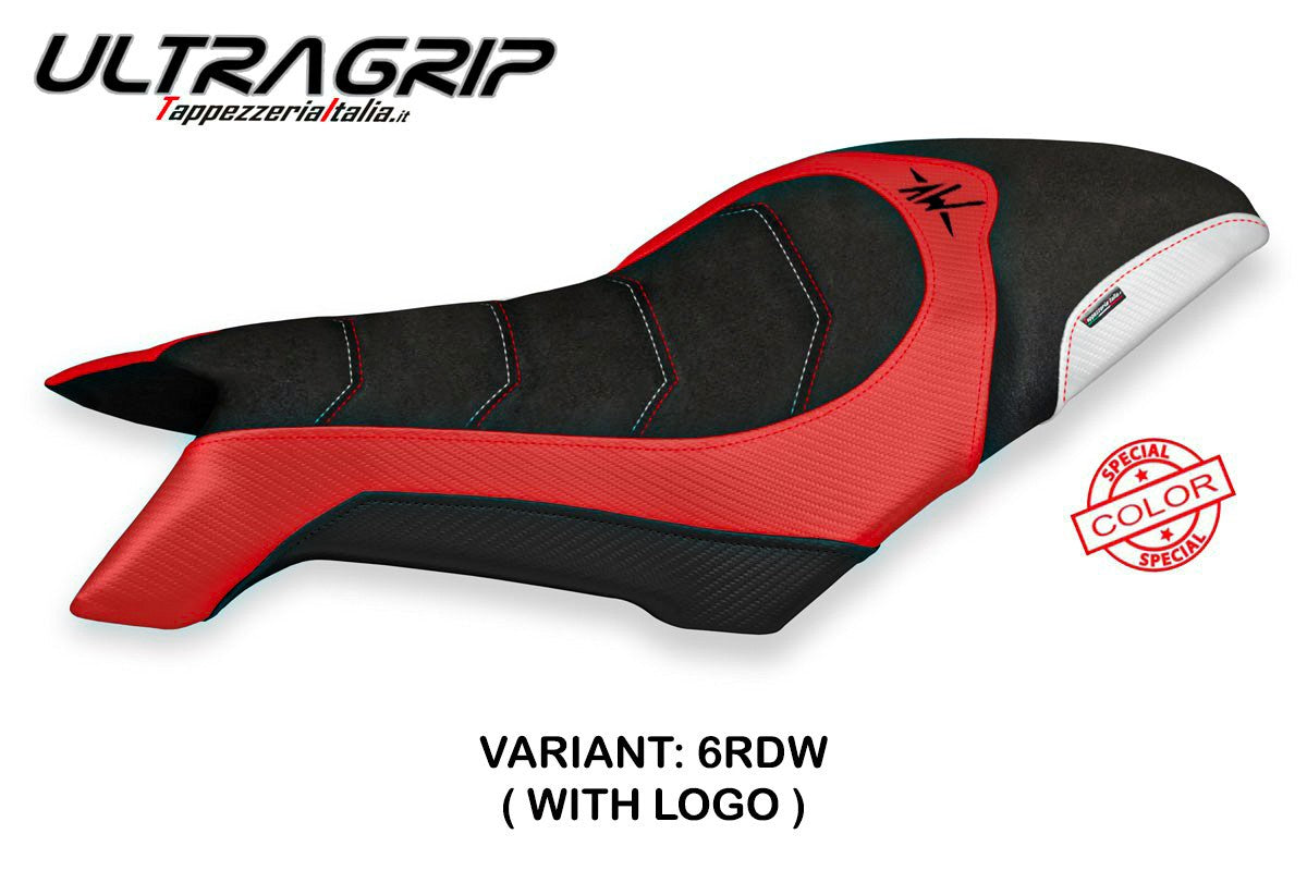 MV Agusta Dragster 800 2019-2026 Seat Cover TPZ Italia Ultragrip Red White