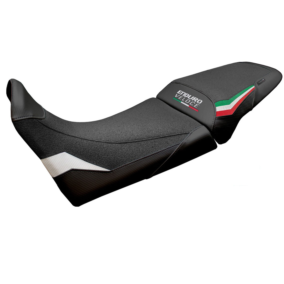 MV Agusta Enduro Veloce 2024-2025 Seat Cover Tappezzeria Italia TPZ Ultragrip White Ita