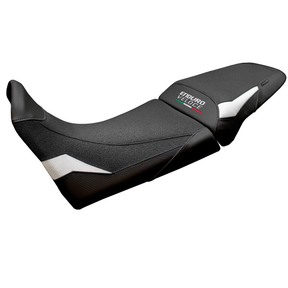 MV Agusta Enduro Veloce 2024-2025 Seat Cover Tappezzeria Italia TPZ Comfort Ultragrip White